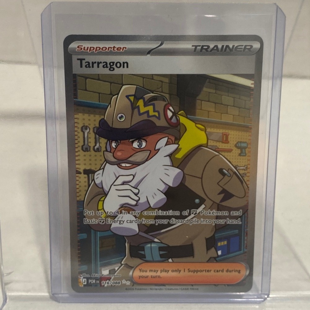 Pokemon Trading Card Tarragon Mega Evolution Holo Secret Rare SR FA 116/088